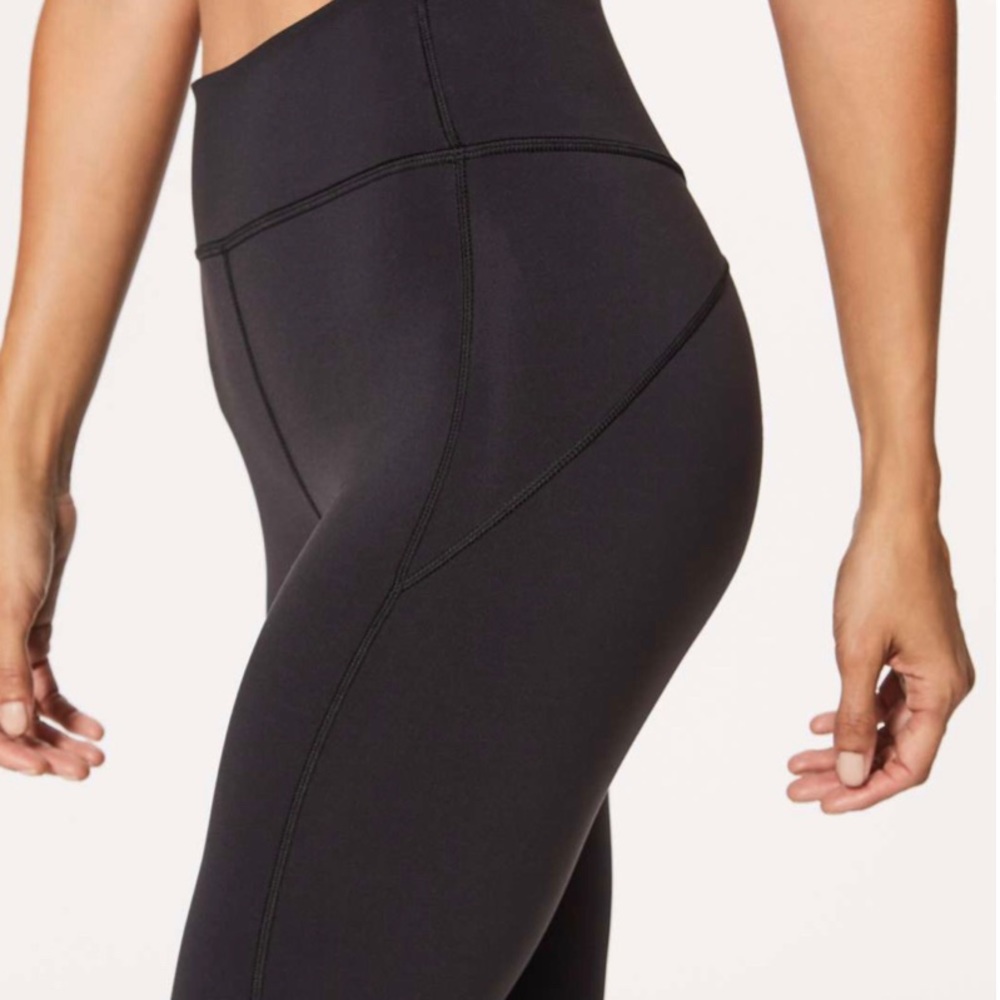 Lululemon In Movement Crop *Everlux 19"
Black (First Release)
 Size 6